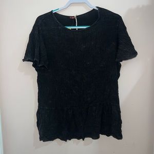 Brand New XL Black Top - T Party Brand
